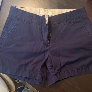 J. Crew Dark Blue Women's Bermudas